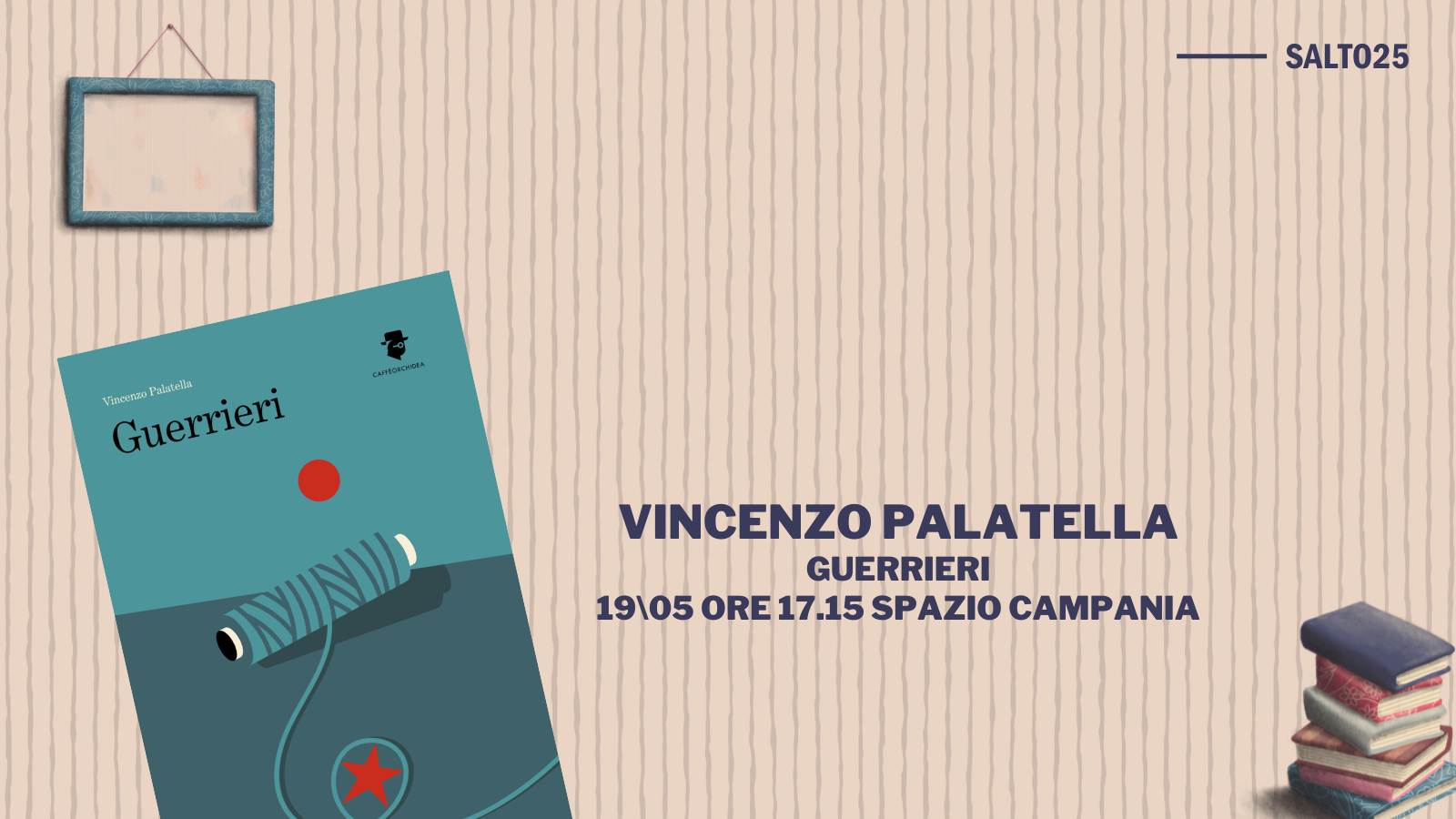 Guerrieri al Salone del Libro (Torino, 19/5)
